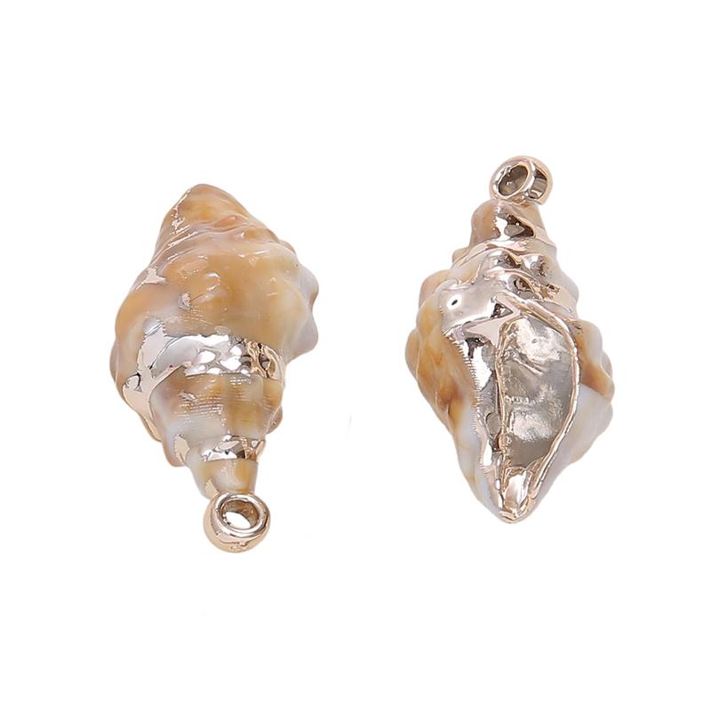 Акриловые подвески в виде ракушек, сделай сам, браслет, ожерелье, серьги, ювелирные аксессуары