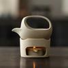 Japanese Retro Tea Warmer Stove Ceramics Candle Heating Holder 3 In 1 Essential Oil Incense Burner Kung Fu Tea Roaster