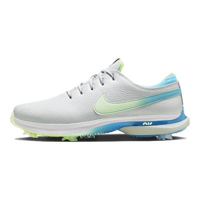 Air Zoom Victory Tour 3 Широкие амортизирующие, противоскользящие низкие кроссовки для гольфа Мужские кроссовки Серый Синий DX9025-047