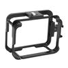 Action Camera Metal Frame Cage with Cold Shoe Hole Sports Camera Protective Housing Frame Cage Rig