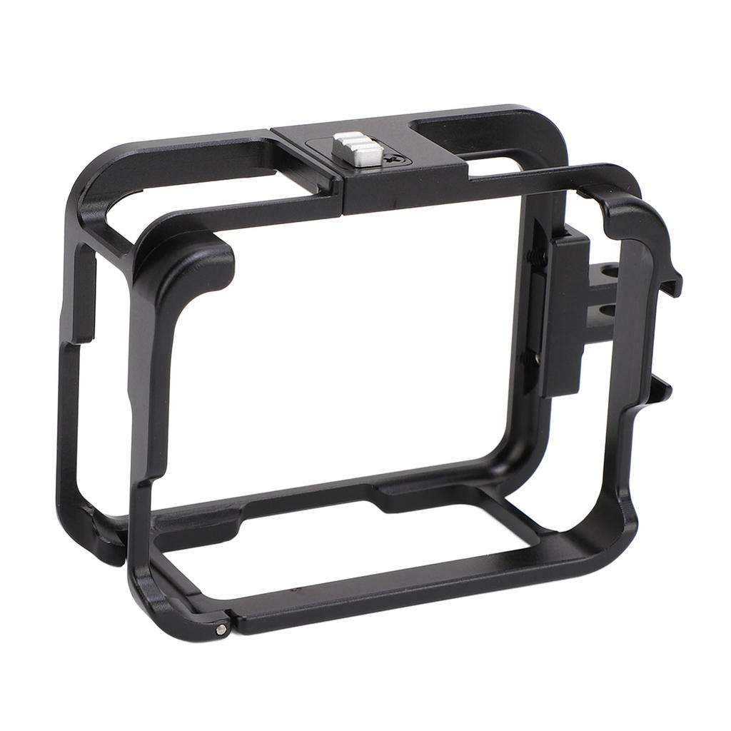Action Camera Metal Frame Cage with Cold Shoe Hole Sports Camera Protective Housing Frame Cage Rig