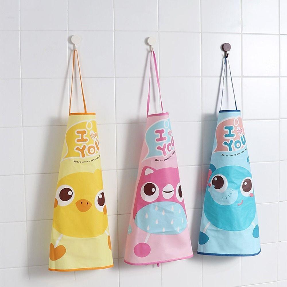 Мультяшный слюнявчик, фартук для рисования с защитой от загрязнений, новый фартук для ребенка