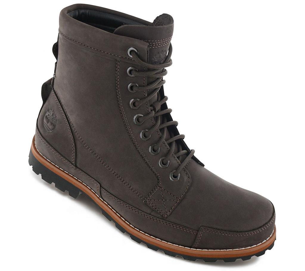 Timberland Премиальные оригинальные 6-дюймовые ботинки - Мужские ботинки кожа коричневая TB0A5XS5-V13 ОРИГИНАЛ