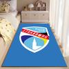 Racing Club Strasbourg Logo Carpet suitable as a non-slip mat for the living room or bedroom sofa