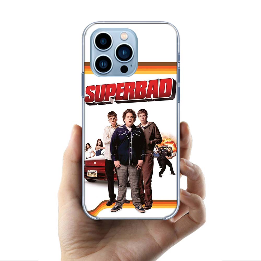 Mclovin SuperbadZ Чехлы Чехол для телефона Для iPhone 17E 16E 17 Air 16 Pro Max 15 Pro 14 Plus 11 13 12 Mini Чехлы Совместимые с