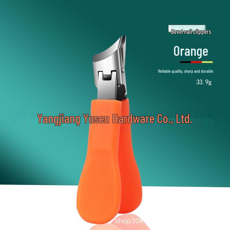In-Stock Ultra-Sharp Oblique Edge Nail Clipper for Ingrown Nails - Special Eagle-Beak Nail Nippers with Extended Pedicure Dead Skin Scissors Tool.