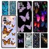 Butterfly Luxury Phone Case For Xiaomi Redmi Note 12 11 10 Pro Plus 9S 9 8 7 9T 8T 9C 9A 5G K40 Gaming Soft Silicone Cover