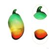 Decorative Fruits Figurines Chirstmas Decor Multicolor Creative Collectible Display Props Crystal