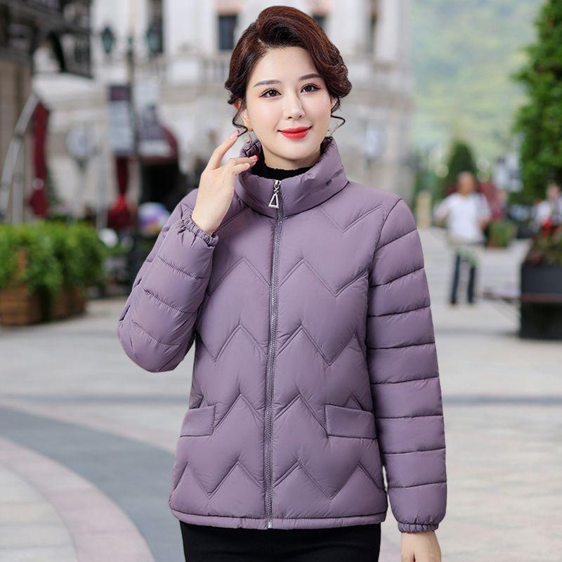 2024 Новое модное женское теплое пальто на молнии большого размера осень-зима однотонное свободное повседневное приливное пальто 3XL-6XL