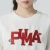 PUMA CNY Sweatshirts Women's White Crew Neck Moderate Regular 625839-65