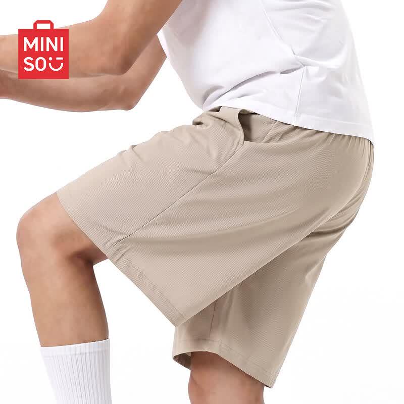 MINISO Мужские охлаждающие спортивные шорты из ледяного шелка