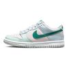 Nike Детские кроссовки Dunk Low GS Mineral Teal Серый футбольно-серый жемчужно-розовый FD1232-002