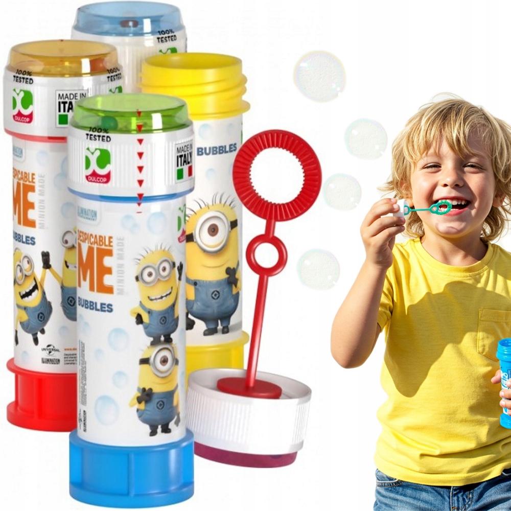 Bańki Mydlane Dla Dzieci Minionki Urodziny Party Festyn Zabawa 60Ml