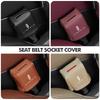 Car Seat Belt Buckle Protection Anti-Scratch Cover Cushion For Lincoln Navigator Continental Corsair MKC Nautilus Voyager 6tsde