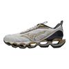 Mizuno Prophecy 11 Удобная амортизация Дышащие Износостойкие Нескользящие Низкие кроссовки для бега Унисекс кроссовки Белый Платиновый J1GC228350