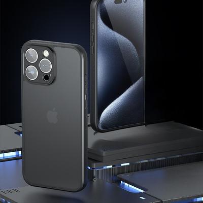 Матовый защитный чехол для IPhone17 ProMax и противоударный чехол с полной защитой камеры для IPhone 16