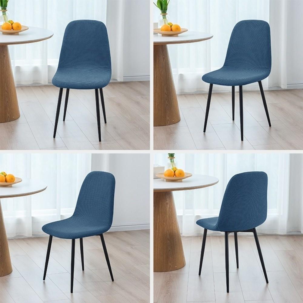 Stretch Jacquard Dining Chair Cover Elastic Spandex Kitchen Chair Cover Dining Room