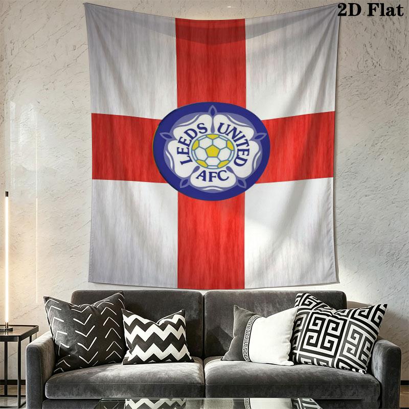 LUFC logo Wall Hanging Printed Fabric Blanket Decorative Tapestries for Bedroom Living Room Home Decor