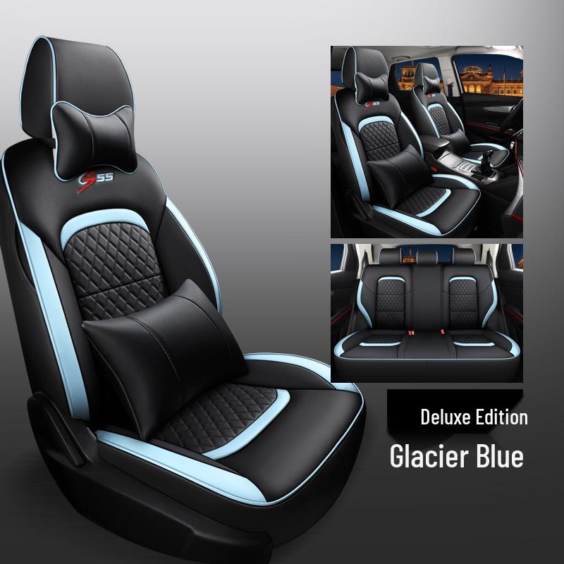 CLY Изготовленная на заказ кожаная чехол на сиденье для Changan CS55 - Спортивный, Модный, Всесезонная защита