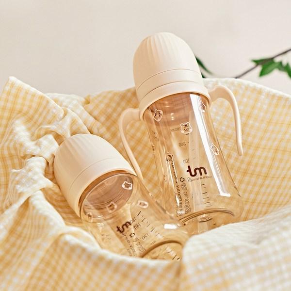 Toby & Molly PPSU Dotram Straw Cup 180ml, Vanilla, 1 Piece