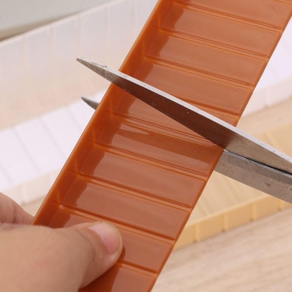 2 шт. DIY Разделитель ящика Пластиковая перегородка Боковая тумбочка Инструмент для разделения Органайзер для домашнего хранения