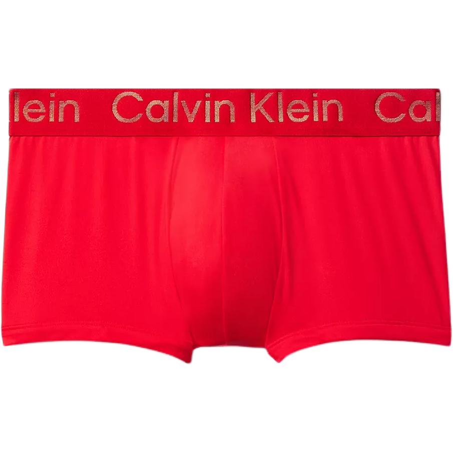 Calvin Klein Minimalist Comfortable Low Rise Underwear Men Underwear Red 40350MF-600