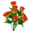 Exquisite 10 Head Silk Fake Flowers for Home and Party Decoration