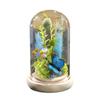 Eternal flower butterfly love flower ornament flower finished glass cover holiday gift home desktop decoration ornament