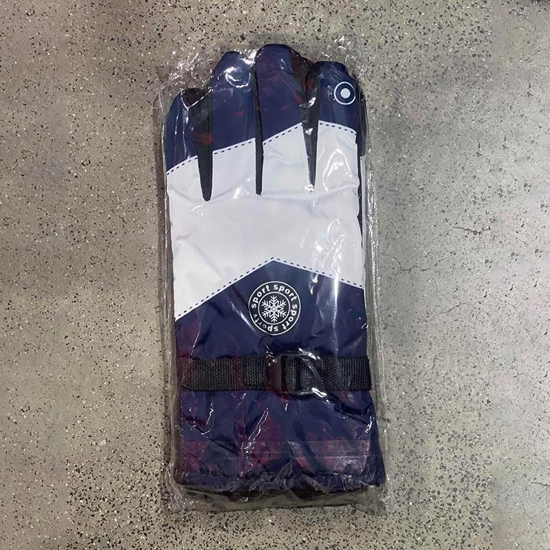 Зимние унисекс перчатки для сноуборда и лыж из искусственной кожи с нескользящим сенсорным экраном водонепроницаемые флисовые теплые перчатки для езды на мотоцикле и велосипеде