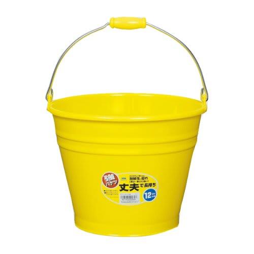 Himaraya Chemical Industry Co., Ltd. Multi-Purpose Bucket, Product Size (approx.): 325 X H247mm, Capacity: 12L, Color Bucket, Type 12, YE, HR02628