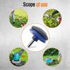 Universal Lawnmower Dull Blade Sharpener Grindstones  for Any Power Hand Dril