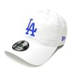 New Era 9TWENTY LOS ANGELES DODGERS CLOTH STRAP WASHED COTTON CAP WHITE X BLUEWhite X Blue Los Angeles Dodgers Cap Hat 920