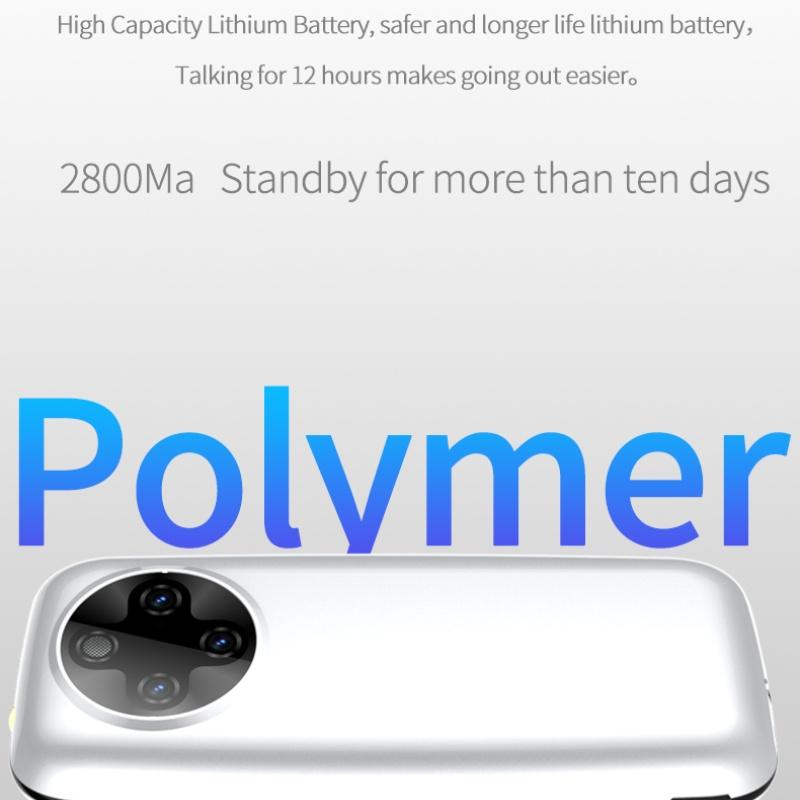 H11 1866 Многофункциональный кнопочный телефон 2G GSM Мобильные телефоны для студентов и пожилых людей Телефон с двумя SIM-картами