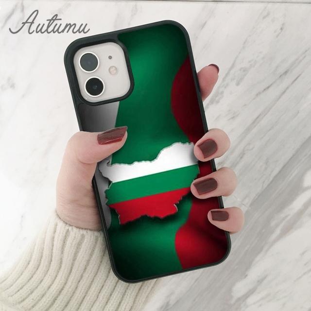 Чехол для телефона с национальным флагом Болгарии для iPhone 11, 12, 13, 14 Pro Max mini XR XS SE 2020 7 8 Plus, Samsung Galaxy S21 S22, чехол