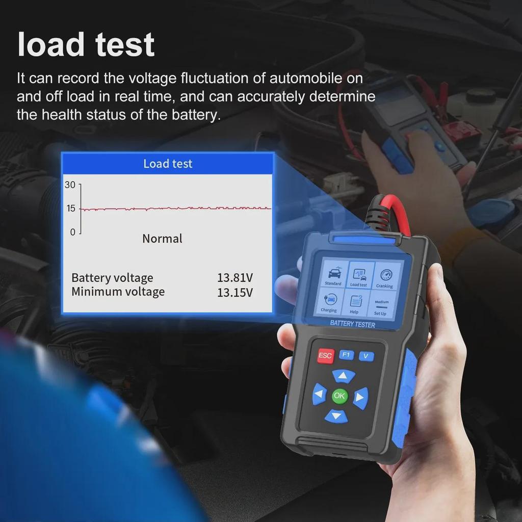 BT300 Car Battery and Diagnostic Tester