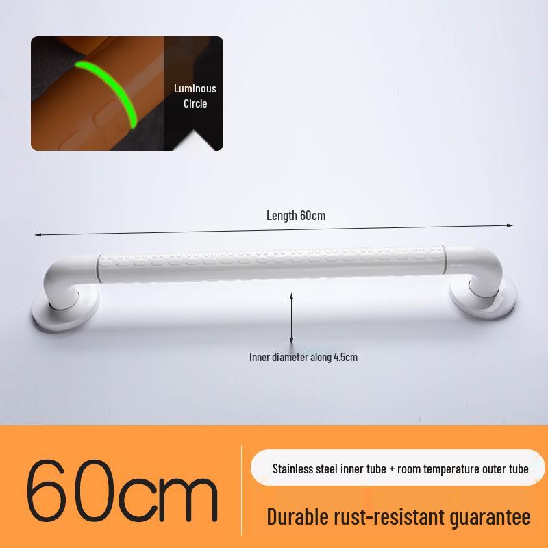 Stainless Steel Safety Grab Bar for Elderly - Bathroom Toilet Armrest