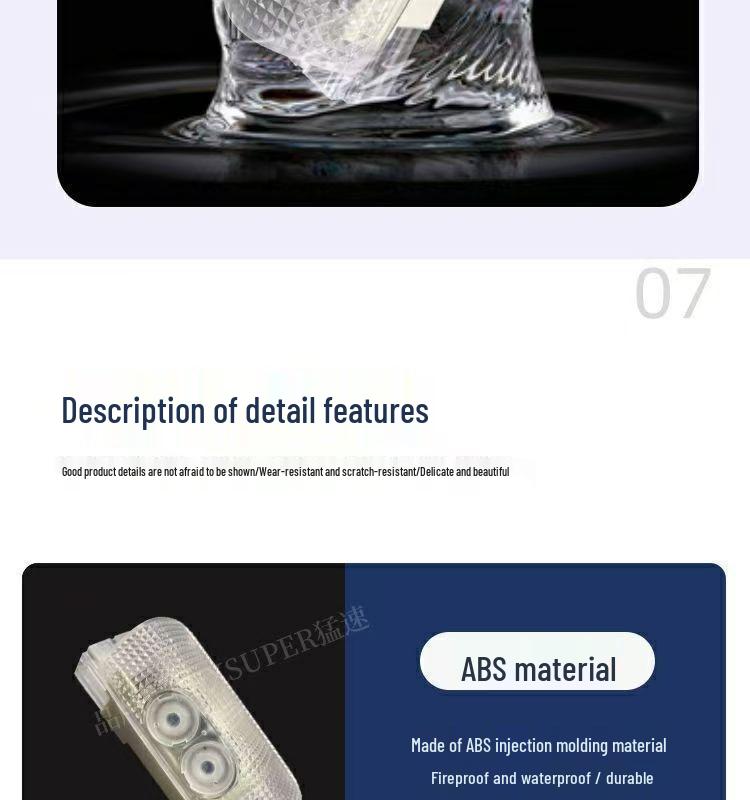 Динамические проекционные огни приветствия на двери Lexus для моделей ES200, RX300, ES300, HUXISLS