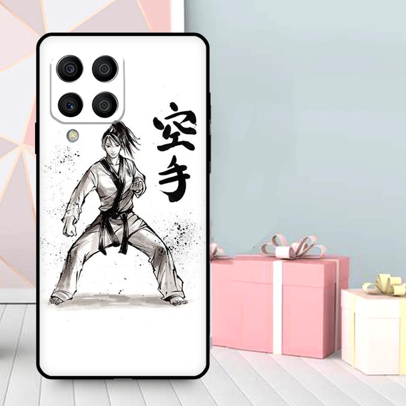 Kung Fu Karate Taekwondo Martial Case For Samsung Galaxy M36 M12 M52 M06 M16 M56 M33 M15 M55 M31 M13 M14 M53 M32 M35 M34 M54