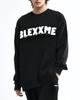BLEXXME Onlyilove Свитшот Оверсайз Черный