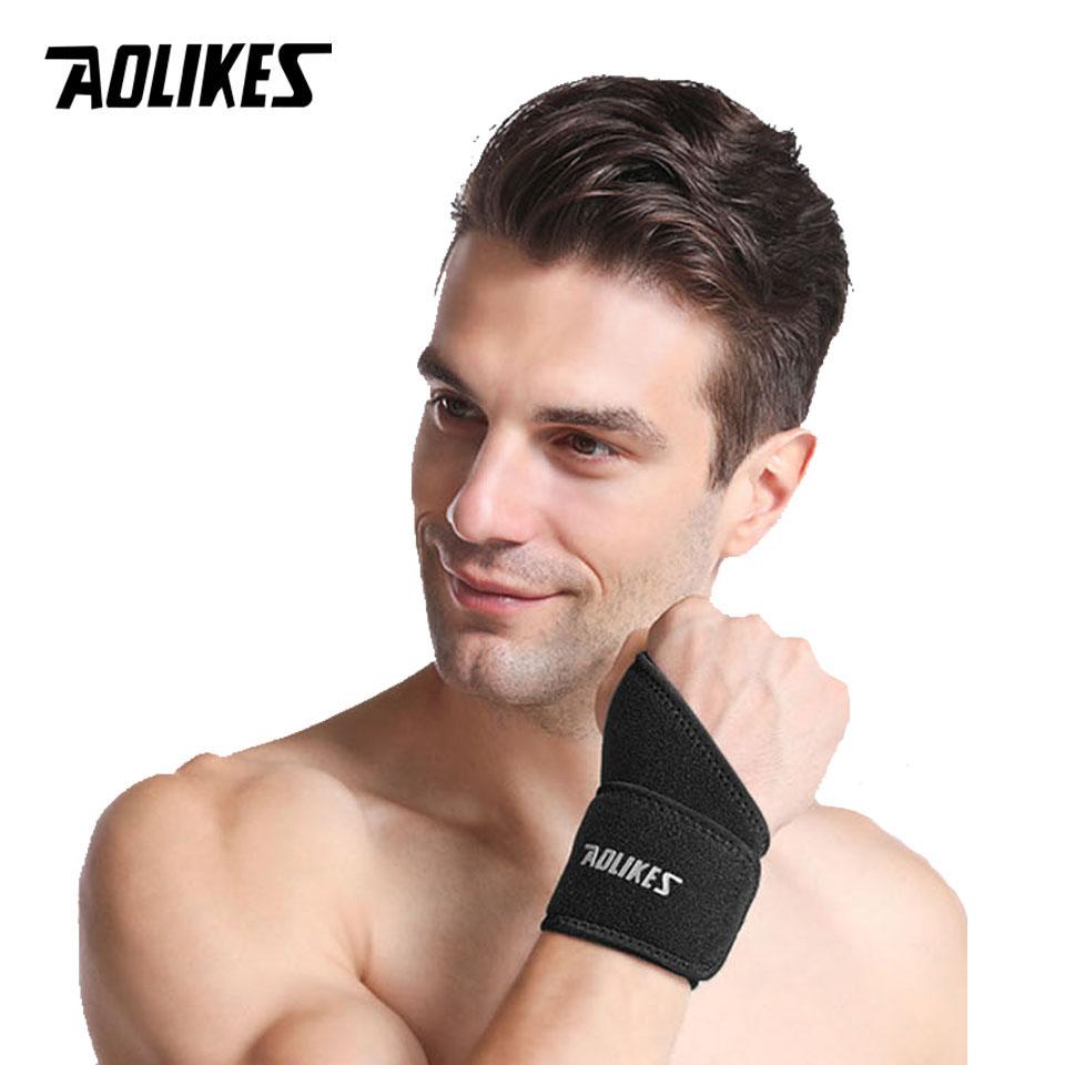 Aolikes 1 шт. Напульсник для облегчения боли в запястье при карпальном туннельном синдроме, регулируемые напульсники, поддержка запястья для тяжелой атлетики, тенниса