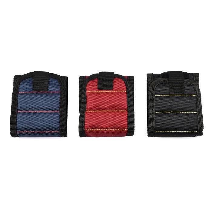 Магнитный браслет Портативная сумка для инструментов Электрик Наручные инструменты Ремень Винты Гвозди Держатель сверл