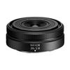Nikon NIKKOR Z 26mm prime Z f/2.8 lens, mount, full-frame compatible, black.