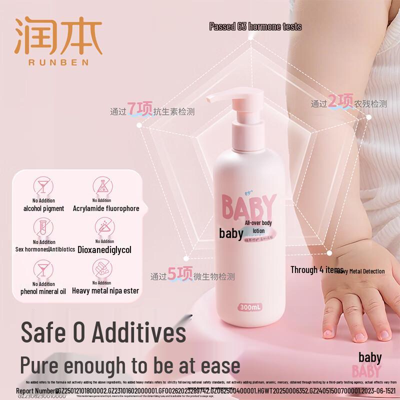 RUNBEN Детский увлажняющий лосьон