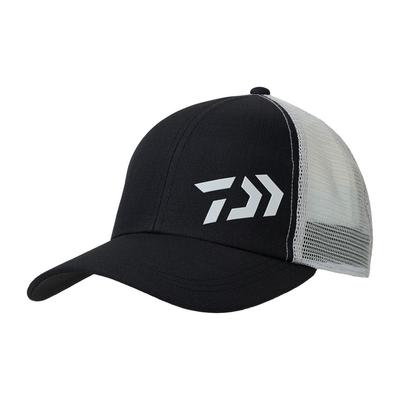 Кепка Daiwa 3D Logo Half Mesh Free Size DC-6624, Черный,