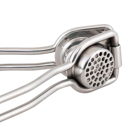 Пресс для чеснока, ручная дробилка для имбиря, нержавеющая сталь, давилка для чеснока и имбиря для домашней кухни