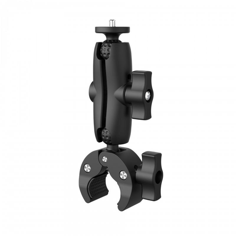 Motorcycle Handlebar Windshield Mount Bracket With 25mm Ball Head GoPro Action Camera Smartphone