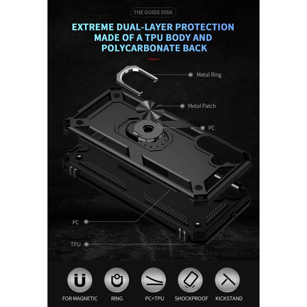 Бронированный противоударный держатель-кольцо с магнитным чехлом для Samsung Galaxy A24 A25 A33 A70 A60 A50 A40 A41 A80 A82 A22 A23 A51 Чехлы