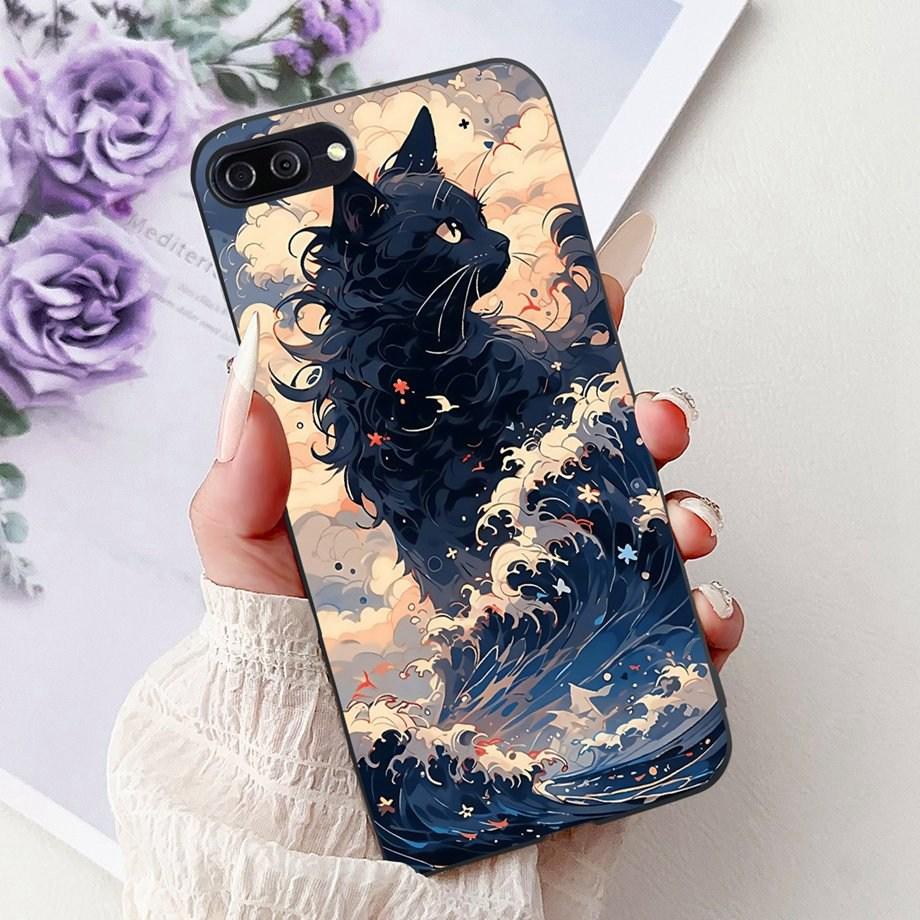 Dragon Koi Fish Landscape Phone Case For ASUS ZC554KL ZC553KL ZE553KL ZE554KL Back Cover Soft TPU Cartoon Bumper ZENFONE 4 MAX