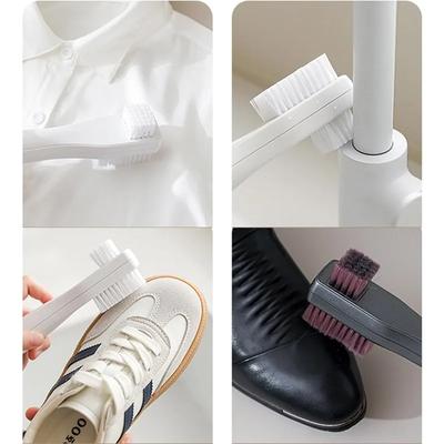 Мощная Глубокая Очистка Ультразвуковая Вибрация Очиститель для Обуви Электрический 3 Режима Скорости Водонепроницаемый IPX7 USB Портативный Удобный Захват