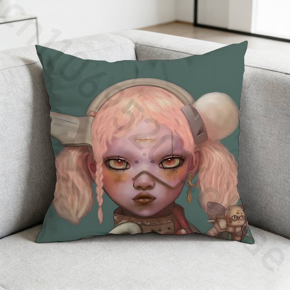 BBring Me The Horizon pillowcase casual style decoration suitable for home decoration excluding pillow core